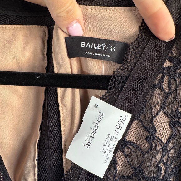 Bailey 44 Size L Sexy black cocktail dress. NWT - Picture 6 of 6